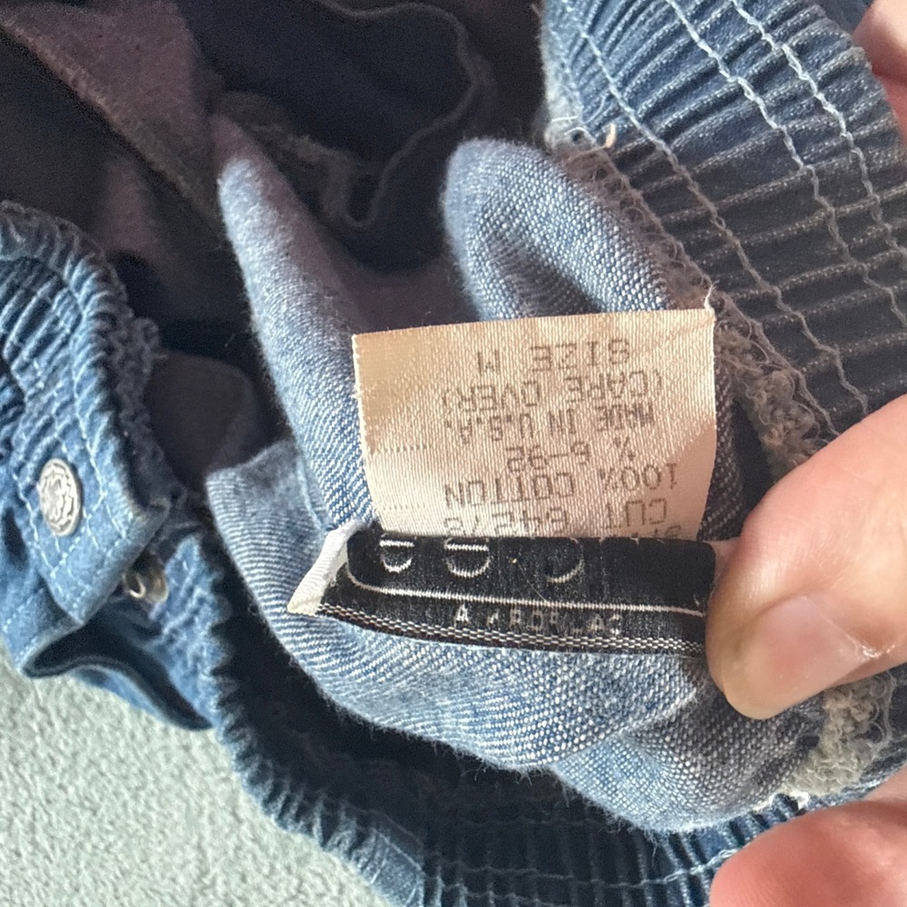 Vintage J Michelle California Denim Pants Medium Wash Elastic Snap‎ Waist Size M - Picture 7 of 9